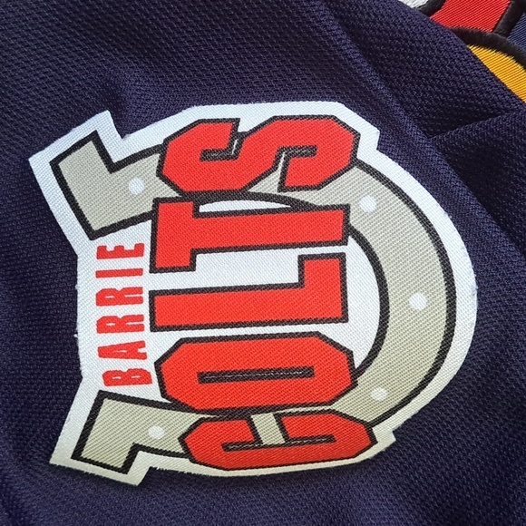 CHL Barrie Colts Reebok Hockey Jersey Size Small - Picture 7 of 11